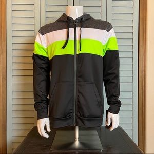 G-Net Men’s Full Zip Long Sleeve Hoodie Jacket